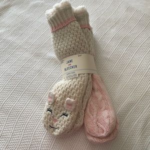 Jane and Bleecker slipper socks